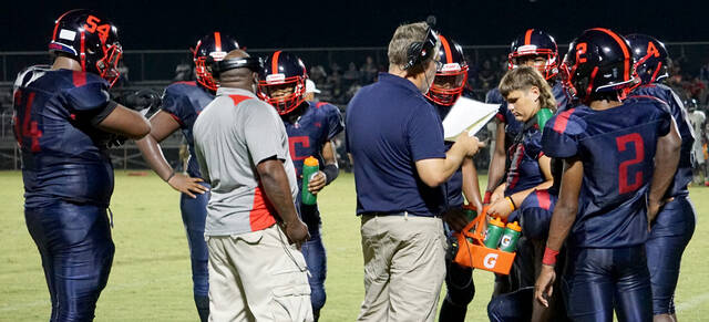 Saints dominate county football rival Goldsboro | Mount Olive Tribune