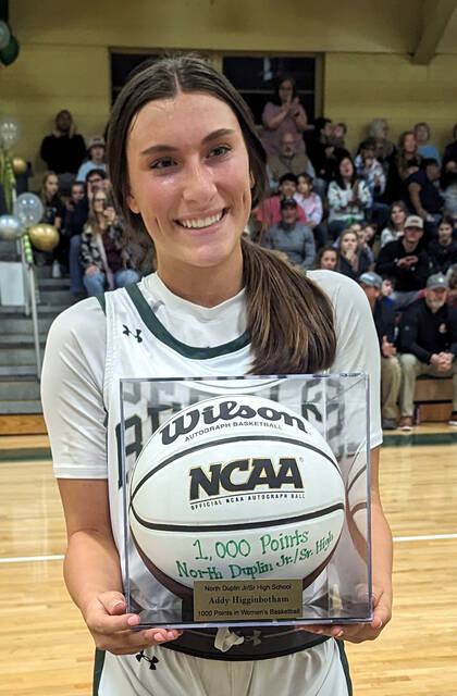 Higginbotham joins North Duplin’s 1,000-point club | Mount Olive Tribune