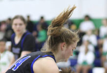 
			
				                                Spring Creek’s Natalie Jackson, right, takes a rebound away from Midway’s Peyton Herring during first-half action Monday evening. (Rudy Coggins|mountolivetribune.com)
 
			
		